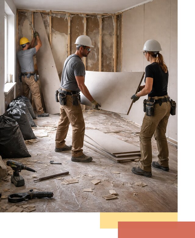 Демонтаж стеновых панелей в Ступино быстро и аккуратно