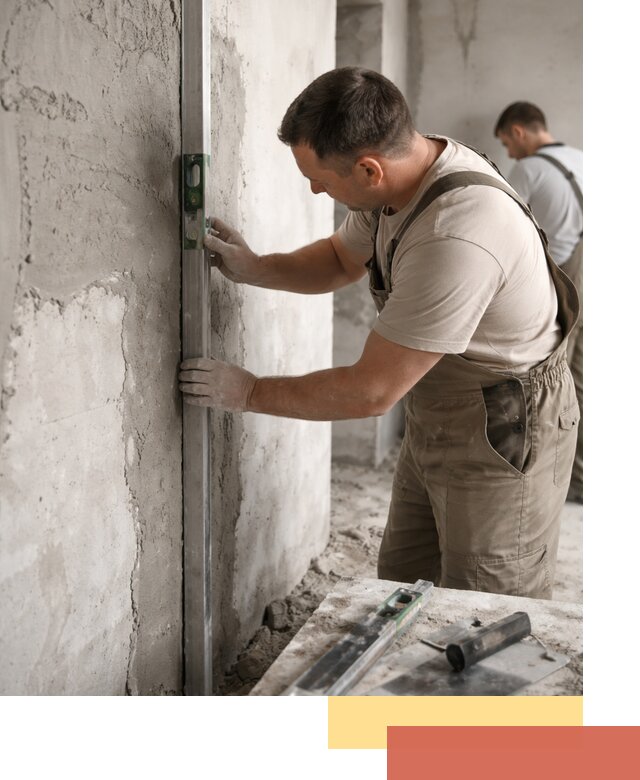 Установка штукатурных маяков в Ступино с гарантией качества