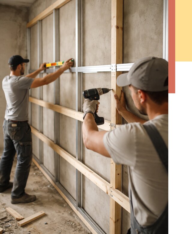 Устройство обрешетки под панели в Ступино от 2183 руб. — монтаж под ключ | ОТДЕЛОЧНИК-Стп