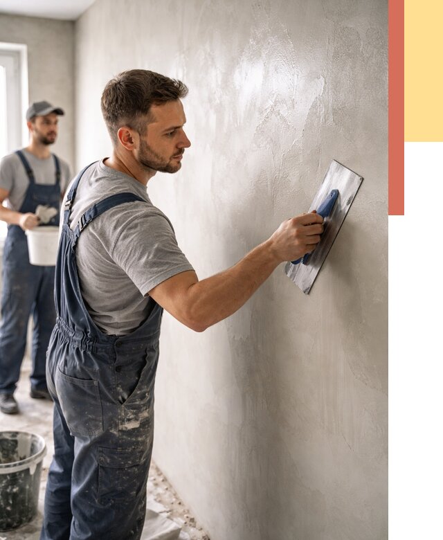 Глянцевание штукатурки стен в Ступино от 7796 руб. — услуги и затирка | ОТДЕЛОЧНИК-Стп