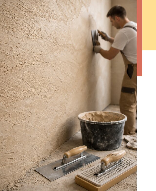 Декоративная штукатурка травертин в Ступино от 1871 руб/м2 — качественно и недорого | ОТДЕЛОЧНИК-Стп