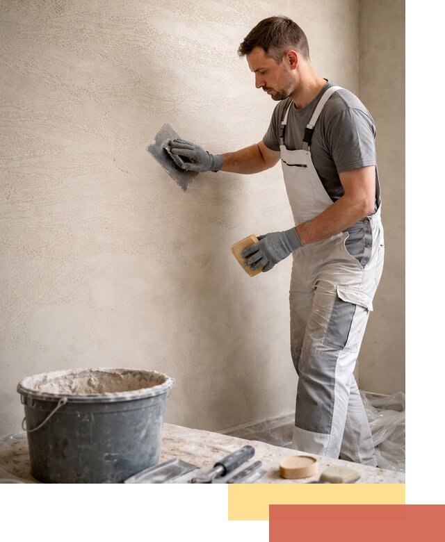 Декоративная штукатурка травертин в Ступино для стен и потолков