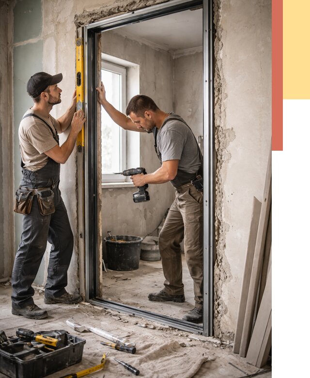 Закладка дверного проема в Ступино от 3638 руб. — быстро и недорого | ОТДЕЛОЧНИК-Стп