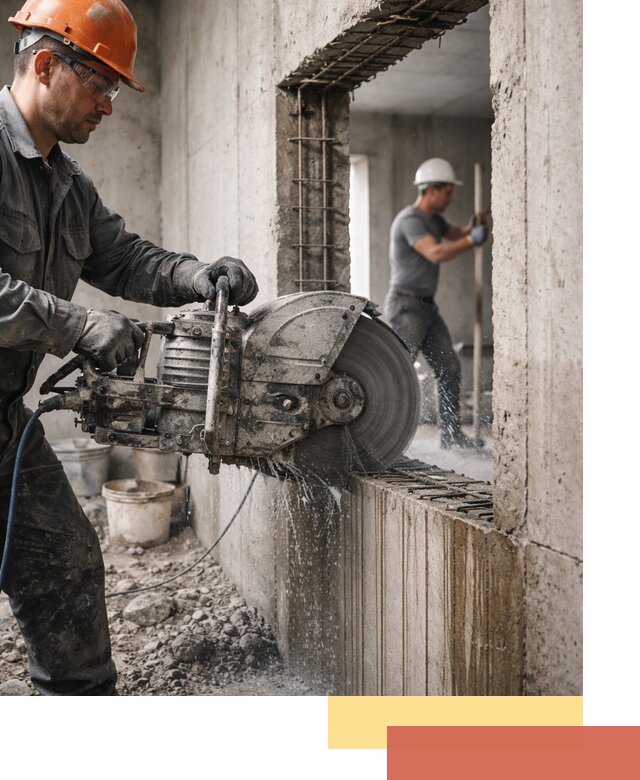 Алмазная резка проемов в Ступино быстро и точно