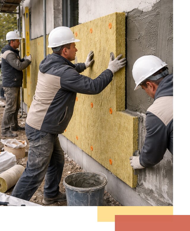 Утепление стен минватой в Ступино — тепло и звукоизоляция