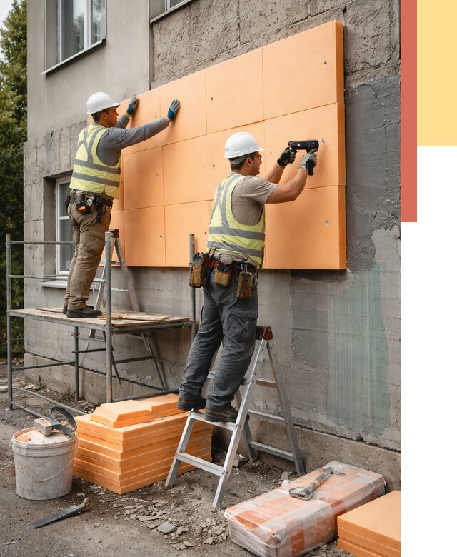 Утепление стен пеноплексом в Ступино от 1923 руб./м2 — быстро и недорого | ОТДЕЛОЧНИК-Стп