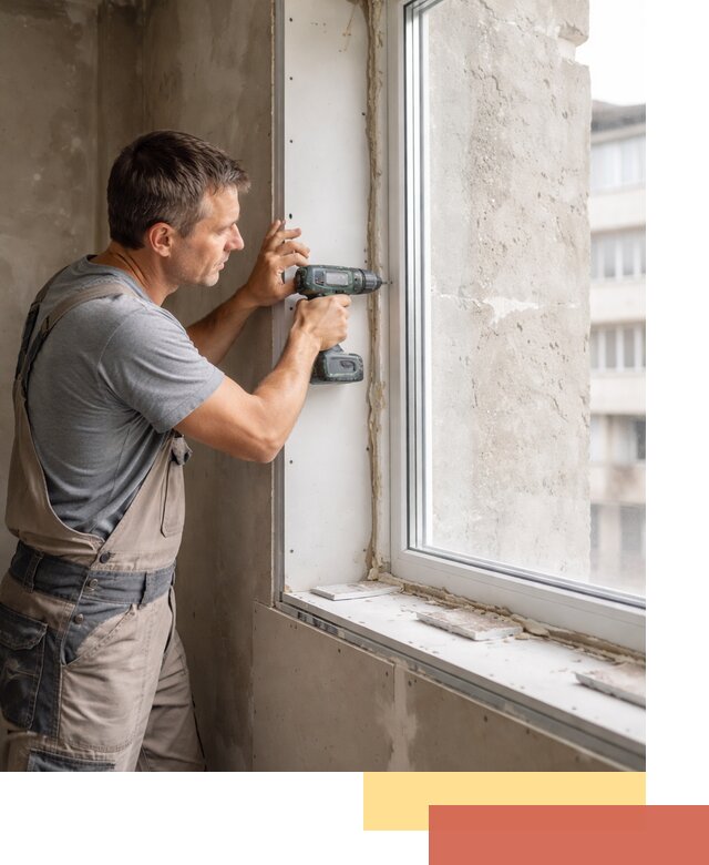 Монтаж гипсокартонных откосов в Ступино под ключ