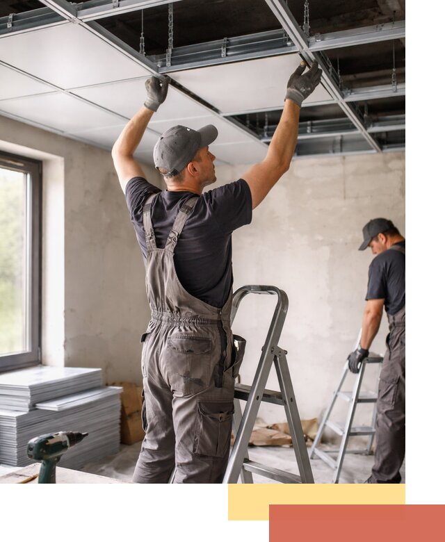 Монтаж кассетного потолка в Ступино качественно и быстро