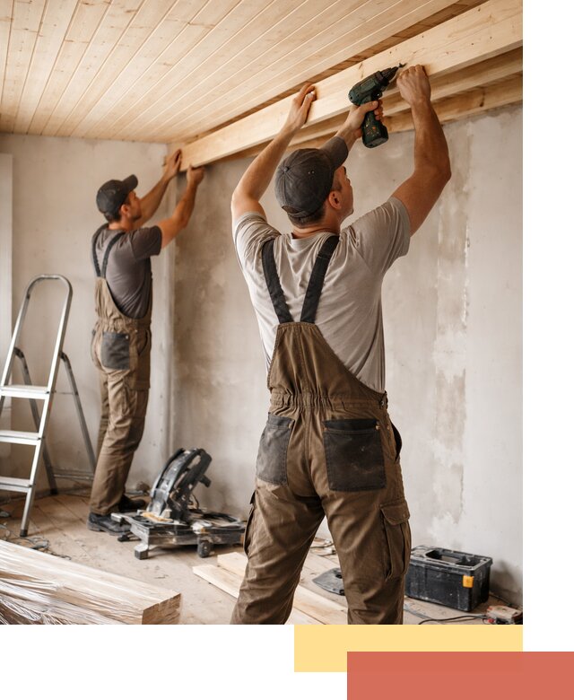 Монтаж потолка из вагонки в Ступино профессионально и аккуратно