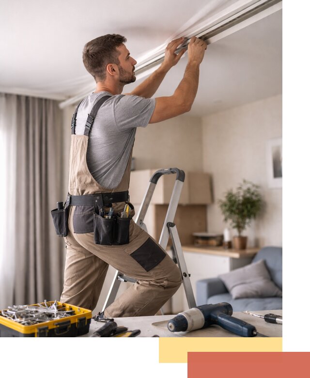 Ремонт натяжных потолков в Ступино — качественно и оперативно