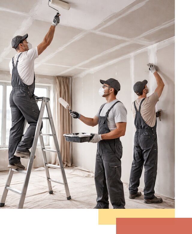 Покраска потолка из гипсокартона в Ступино качественно и недорого