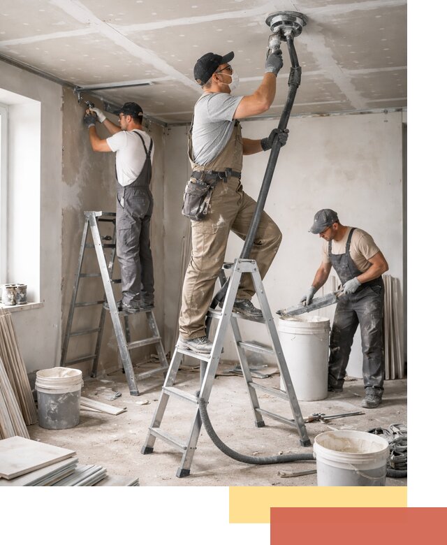 Ремонт потолка из гипсокартона в Ступино: быстрый и качественный монтаж