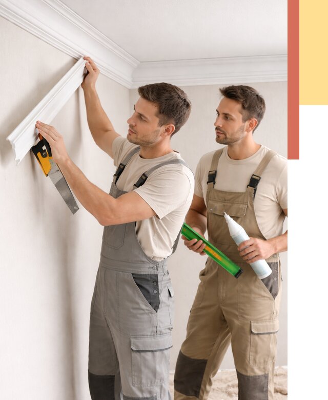 Монтаж потолочного плинтуса в Ступино от 2391 руб. — быстро и недорого | ОТДЕЛОЧНИК-Стп